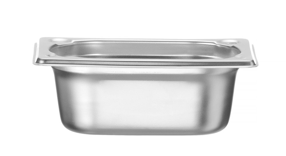 HENDI GN 1/9 behållare, HENDI, Profi Line PLUS, GN 1/9, 0,6L, Silver, 176x108x(H)65mm