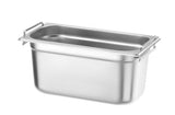 HENDI GN 1/3 behållare, dropped handles, HENDI, Profi Line PLUS, GN 1/3, 7,8L, Silver, 325x176x(H)200mm