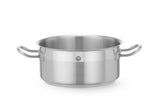 HENDI Stew pot low - utan lock, HENDI, Profi Line, 1,5L, ⌀160x(H)75mm, rund