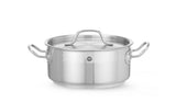 HENDI Stew pot low - med lock, HENDI, Profi Line, 1,5L, ⌀160x(H)75mm