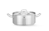 HENDI Stew pot low - med lock, HENDI, Profi Line, 1,5L, ⌀160x(H)75mm