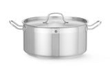 HENDI Stew pot low - med lock, HENDI, Profi Line, 1,5L, ⌀160x(H)75mm
