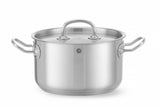 HENDI Stew pot medium – med lock, HENDI, Kitchen Line, 1,8L, ⌀160x(H)95mm