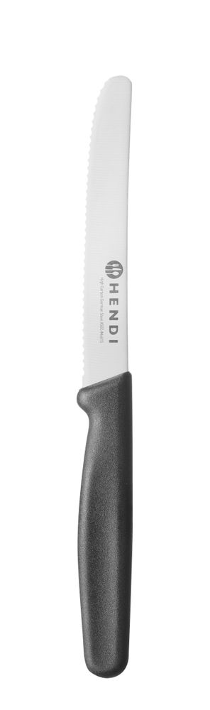 HENDI Utility kniv, HENDI, svart, (L)211mm, Serrated