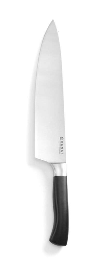 HENDI Chef's kniv, HENDI, Profi Line, svart, (L)390mm
