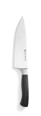 HENDI Chef's kniv, HENDI, Profi Line, svart, (L)390mm