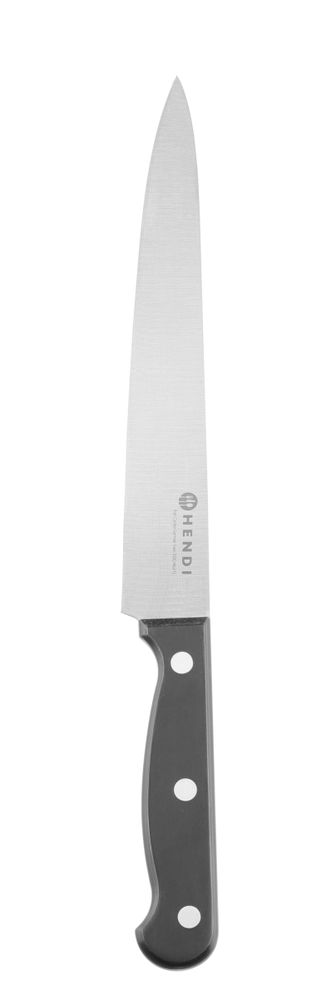 HENDI Carving kniv 200 mm, stamped, HENDI, Profi Line, svart, (L)322mm