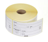 HENDI Food rotation labels, multi-use, easy removable, HENDI, vit, 500 pcs., 100x50mm