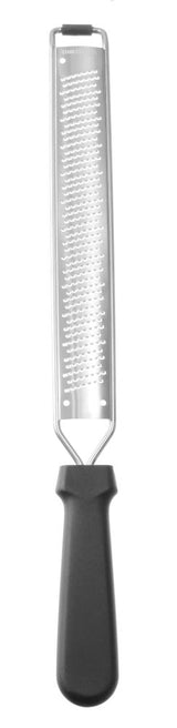 HENDI Zester, HENDI, designed by Robert Bronwasser, Fine, svart, 36x395mm