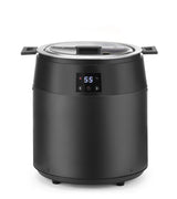 HENDI Soup kettle waterless, 10L, HENDI, 10L, svart, 230V/450W, ⌀330x(H)398mm