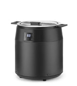 HENDI Soup kettle waterless, 10L, HENDI, 10L, svart, 230V/450W, ⌀330x(H)398mm