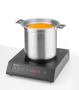 HENDI Soup kettle waterless, 10L, HENDI, 10L, svart, 230V/450W, ⌀330x(H)398mm