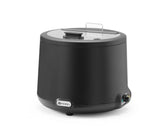 HENDI Soup kettle UNIQ, analogue control, HENDI, 8L, svart, 230V/500W, 367x385x(H)325mm