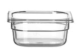 HENDI GN 1/6 behållare COOL, HENDI, COOL, GN 1/6, 1L, Transparent, 176x162x(H)65mm