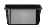 HENDI GN 1/2 behållare COOL, HENDI, COOL, GN 1/2, 4L, svart, 325x265x(H)65mm
