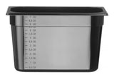 HENDI GN 1/3 behållare COOL, HENDI, COOL, GN 1/3, 2,5L, svart, 325x176x(H)65mm