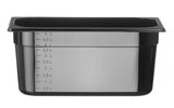 HENDI GN 1/3 behållare COOL, HENDI, COOL, GN 1/3, 2,5L, svart, 325x176x(H)65mm