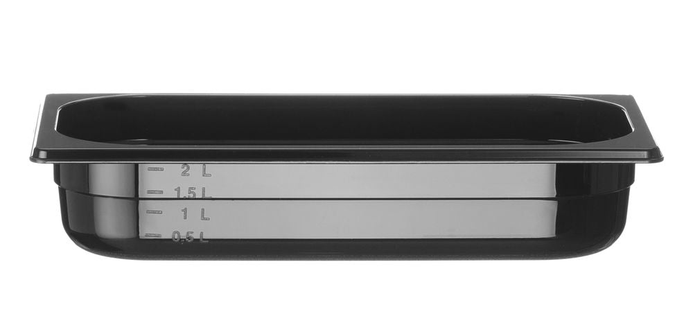 HENDI GN 1/3 behållare COOL, HENDI, COOL, GN 1/3, 2,5L, svart, 325x176x(H)65mm