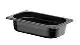 HENDI GN 1/4 behållare COOL, HENDI, COOL, GN 1/4, 1,7L, svart, 265x163x(H)65mm