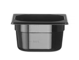 HENDI GN 1/6 behållare COOL, HENDI, COOL, GN 1/6, 1L, svart, 176x162x(H)65mm
