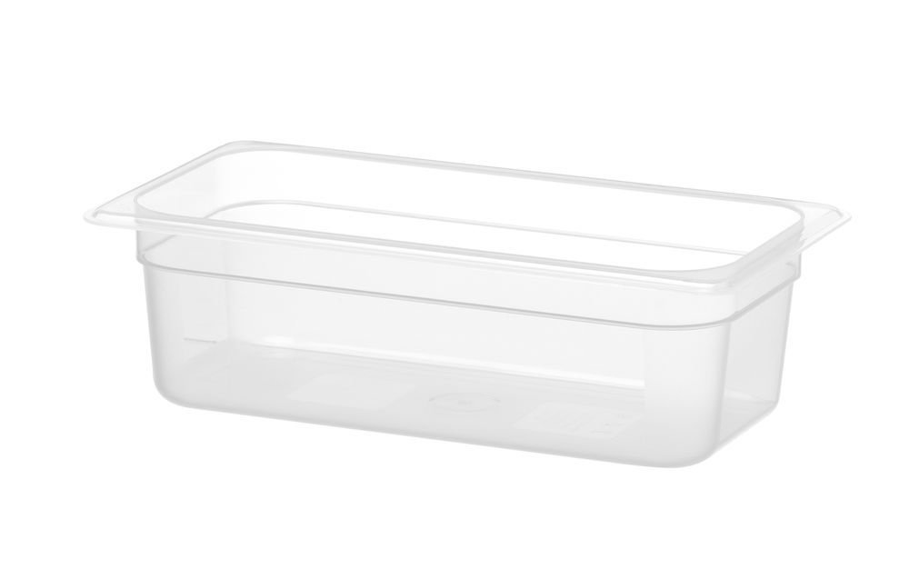 HENDI GN 1/3 behållare, HENDI, Kitchen Line, GN 1/3, 3,4L, Transparent, 325x175x(H)100mm