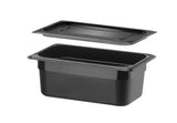 HENDI Lid för GN containers, HENDI, Kitchen Line, GN 1/3, svart, 325x175mm