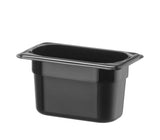 HENDI GN 1/9 behållare, HENDI, Kitchen Line, GN 1/9, 0,8L, svart, 175x107x(H)100mm