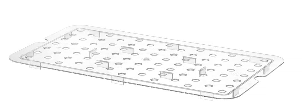 HENDI Drainer tallrik för GN containers COOL, HENDI, COOL, GN 1/1, Transparent, 530x325mm