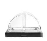 HENDI Roll top cooling display Duo UNIQ, HENDI, designed by Robert Bronwasser, Single, svart, 460x355x(H)220mm, rektangulär