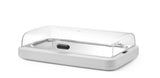 HENDI Cooling display UNIQ, HENDI, designed by Robert Bronwasser, GN 1/1, svart, 593x389x(H)147mm, rektangulär