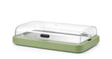 HENDI Cooling display UNIQ, HENDI, designed by Robert Bronwasser, GN 1/1, svart, 593x389x(H)147mm, rektangulär