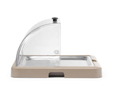 HENDI Roll top cooling display Duo UNIQ, HENDI, designed by Robert Bronwasser, Single, svart, 460x355x(H)220mm, rektangulär