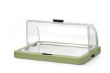 HENDI Roll top cooling display Duo UNIQ, HENDI, designed by Robert Bronwasser, Single, svart, 460x355x(H)220mm, rektangulär