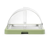 HENDI Roll top cooling display Duo UNIQ, HENDI, designed by Robert Bronwasser, Single, svart, 460x355x(H)220mm, rektangulär
