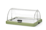HENDI Roll top cooling display Duo UNIQ, HENDI, designed by Robert Bronwasser, Single, svart, 460x355x(H)220mm, rektangulär