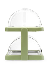 HENDI Roll top cooling display Duo UNIQ, HENDI, designed by Robert Bronwasser, Single, svart, 460x355x(H)220mm, rektangulär