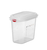 HENDI GN 1/9 behållare, polypropylene, HENDI, GN 1/9, 0,6L, Transparent, 176x108x(H)65mm, rektangulär