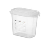 HENDI GN 1/9 behållare, polypropylene, HENDI, GN 1/9, 0,6L, Transparent, 176x108x(H)65mm, rektangulär