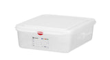 HENDI GN 1/2 behållare, polypropylene, HENDI, GN 1/2, 4L, Transparent, 325x265x(H)65mm, rektangulär