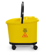 HENDI Mop bucket, HENDI, 16L, Yellow, 405x296x(H)340mm