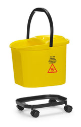 HENDI Mop bucket, HENDI, 16L, Yellow, 405x296x(H)340mm