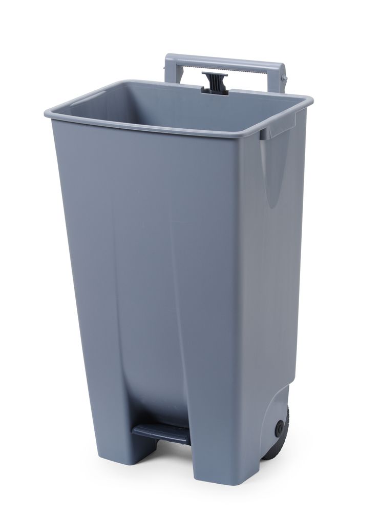 HENDI Trash behållare, HENDI, 120L, Light grey, 510x425x(H)875mm