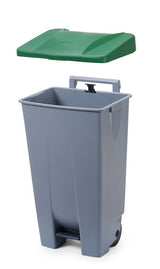 HENDI Trash behållare, HENDI, 120L, Light grey, 510x425x(H)875mm