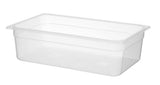 HENDI behållare GN 1/1 polypropylene, HENDI, Profi Line, GN 1/1, 24L, Transparent, 530x325x(H)200mm