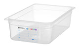 HENDI behållare GN 1/1 HACCP, HENDI, GN 1/1, 9L, Transparent, 530x325x(H)65mm