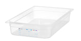 HENDI behållare GN 1/1 HACCP, HENDI, GN 1/1, 9L, Transparent, 530x325x(H)65mm