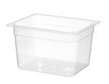 HENDI behållare GN 1/2 polypropylene, HENDI, Profi Line, GN 1/2, 11L, Transparent, 325x265x(H)200mm