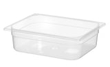 HENDI behållare GN 1/2 polypropylene, HENDI, Profi Line, GN 1/2, 11L, Transparent, 325x265x(H)200mm