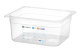 HENDI behållare GN 1/2 HACCP, HENDI, GN 1/2, 12,5L, Transparent, 325x265x(H)200mm