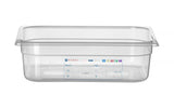 HENDI behållare GN 1/2 HACCP, HENDI, GN 1/2, 12,5L, Transparent, 325x265x(H)200mm